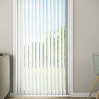 DEBEL Eclipse komplet lamelgardin 100 x 250 cm - hvid