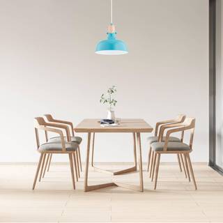 Hængelampe Solo Gem Alfa, dæmpbar, Blå, Stue/spisestue, Metal, Moderne