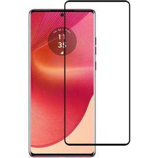 Motorola Edge 50 Fusion/G96 Skærmbeskyttelse Hærdet Glas - 9H - Full Fit - Sort Kant