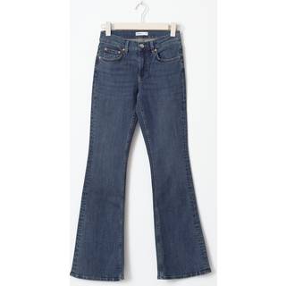 Gina Tricot-Low waist bootcut jeans-Low waist jeans-Blåt-46-Dame
