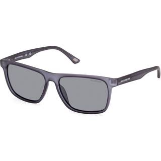 Skechers SE6268 Polarized 86D 56 Solbriller Mænd Blue - Opaque Grey Blue - 56mm