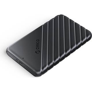 ORICO 2.5' HDD / SSD Enclosure 6 Gbps USB-C 3.1 Gen1 (Black) - 6GB - Harddisk - 25PW1C-C3-BK-EP - USB 3.1 Gen1 - 2.5"