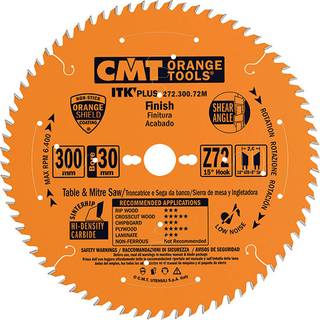 Rundsavsklinge til træ CMT 272; 200x1,8x30; Z48; 15°