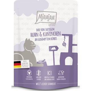 MjAMjAM Mos - duo af saftig kylling og kanin med dampet græskar 300 g 96.50 DKK/1 kg (6 x 300.0g)