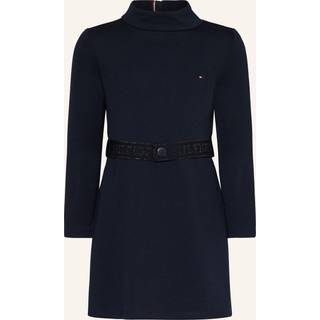 Belted Long Sleeve Extra Slim Dress