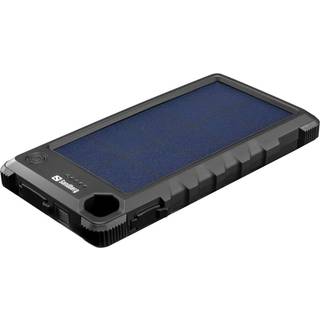 Sandberg Outdoor Solar Powerbank 10000 Powerbank - Sort - 10000 mAh