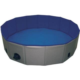Dog Pool Cover - S: Ø 80 x 20 cm - Grå