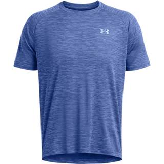 Under Armour Men's UA Tech Textured Short Sleeve Tech Blue, S