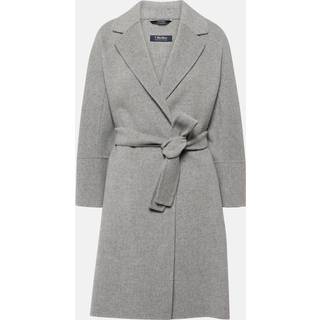 'S Max Mara Wool wrap coat - grey - XL