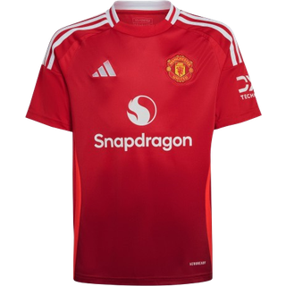 Manchester United 24/25 Kids hjemmebanetrøje - Mufc Red - 176