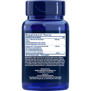 Life Extension Super Omega-3 EPA/DHA fiskeolie