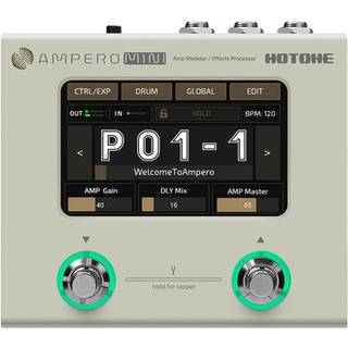 Hotone Ampero Mini Matcha Multi-effekt til guitar