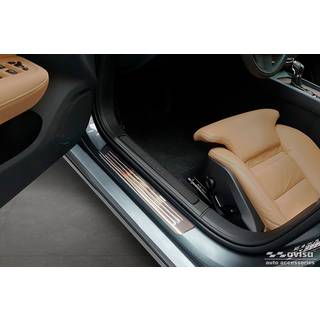 Indstigningslister - Volvo V60 Combi / Cross Country / Plug-in-hybrid III Årg. 2018->  Rustfrit Stål - Børstet Stål - Hurtig levering