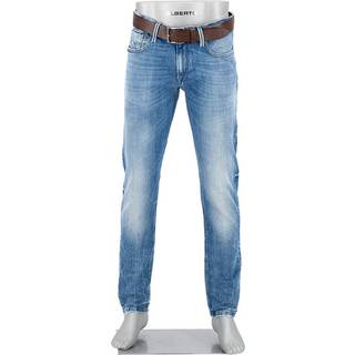 Alberto Herren Jeans blau