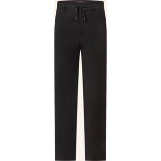 Alberto Herren Chino schwarz Slim Fit