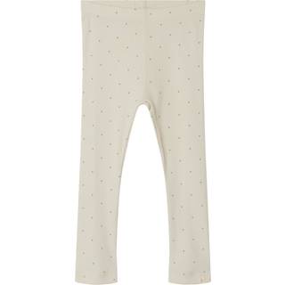 Lil Atelier Birch Prikkede Leggings - Str. 7y 122cm
