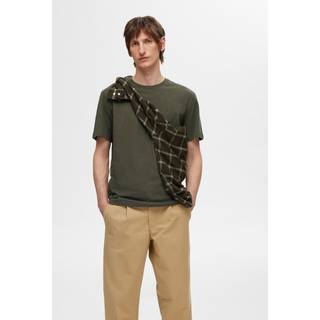 SLHASPEN SLUB SS O-NECK TEE NOOS