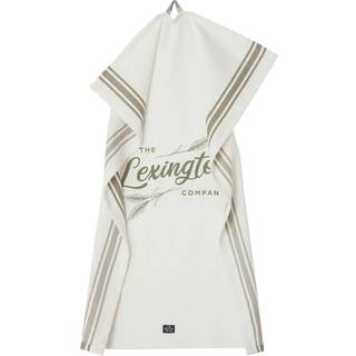 Lexington Organic Cotton viskestykke 50x70 cm White-olive