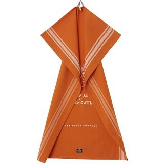 Lexington Harvest & Gatherings Org Cotton Viskestykke 50x70 Cm Pumpkin - Viskestykker Økologisk Bomuld Hvid - 12433006-2402-KT10