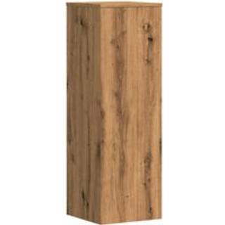 plantestativ 33x33x100 cm konstrueret træ gammelt egetræslook