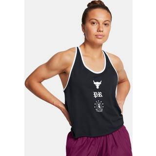 Tanktop Under Armour Project Rock Badge Of Honor Tank 1386439-001 Størrelse M