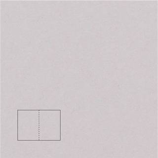 Klappkarte Essentials A6 5 Stück - Silbergrau