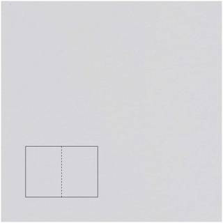 Klappkarte Essentials B6 5 Stück - Crystal