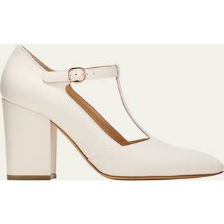 Gabriela Hearst Triana 85 leather pumps - white - EU 40