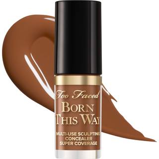Too Faced - Born This Way Super Coverage Concealer - Concealer I Rejsestørrelse - Born This Way Concealer - Chestnut - For Women - Beige