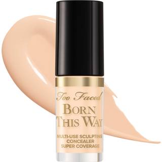 For Faced Born This Way Super Coverage Multi-Use Concealer | Fuld dækningsolie gratis langvarig hydrating 0,06 fl oz svan