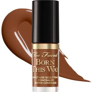 For Faced Born This Way Super Coverage Multi-Use Concealer | Fuld dækningsolie gratis langvarig hydrating 0,06 fl oz chai