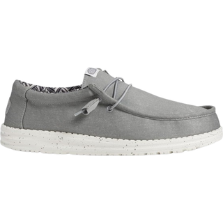 HeyDude Wally Canvas Sneaker Herrer størrelse 45 farve grå