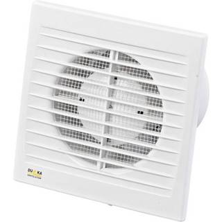 Duka ventilator EL 600 TH hvid fugt- og tidsstyret