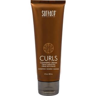 Overfladehår krøller rensende fløde vegansk og paraben fri ingen skum blid rensning balsam til krøllet og bølget hår 9 fl. Oz.