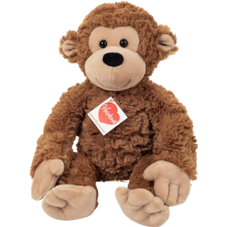 Teddy Hermann - Beige bamse med hjerte 20 cm
