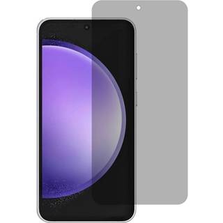 Samsung Galaxy S24 FE Glas Skærmbeskyttelse m. Privacy - Full-fit - Sort Kant