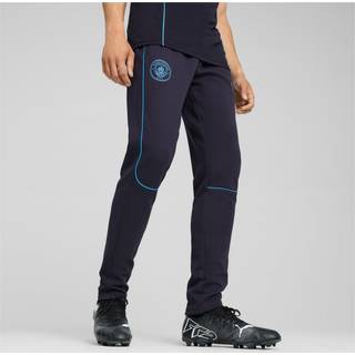 Men&#39;s Puma Manchester City Casuals Pants, Blue, Size M, Clothing - Magic Blue - M