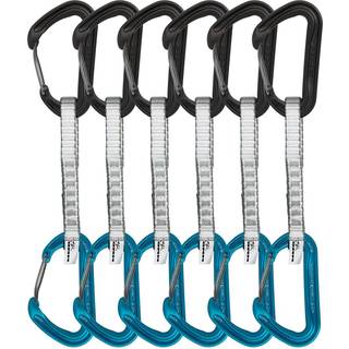 DMM Aether Quickdraw Express-sæt størrelse 12 cm - 6er-Pack farve grå