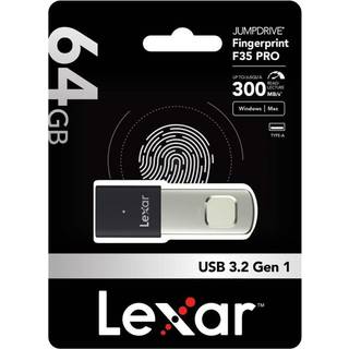 Lexar JumpDrive Fingerprint F35pro - 64GB