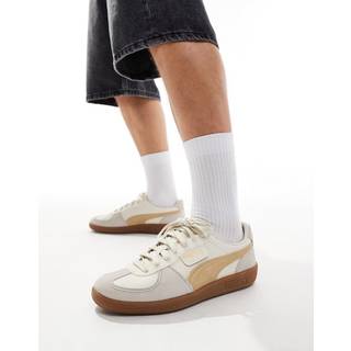 Puma Sneakers - Palermo Lth - Alpine Snow/Dust Gum