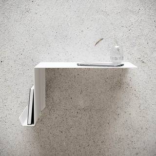 Nichba SHELVE02 left - White