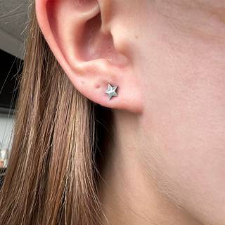 ANNEBRAUNER Star Studs Øreringe