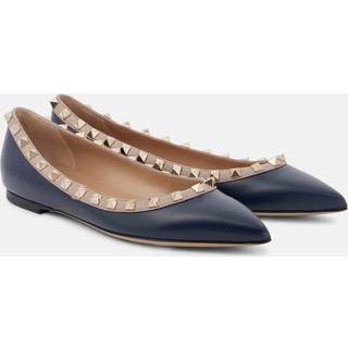 Valentino Garavani Rockstud leather ballet flats - multicoloured - EU 36