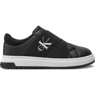 Kids Slip-On Trainers - Black - 31