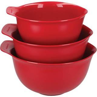 KitchenAid Røreskåle, empire red, 3 stk.