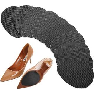 Gadebao 12 stk. Ikke-skridsikre sko puder til bunden af ??sko premium gummi selvklæbende anti-glide sko greb klistermærker høje hæle ikke-skidt s