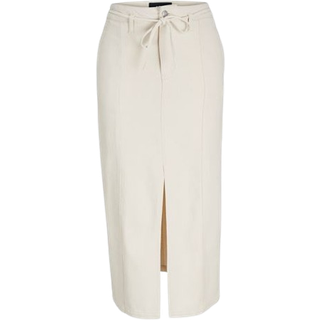 JJXX - Jxdora Long Denim Hw Skirt - Nederdele - White Denim - XS