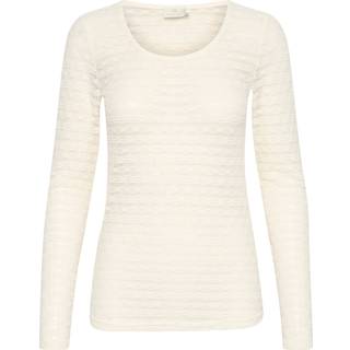 Kaffe KAnina T-shirt - Hvid - Str XL - Damer