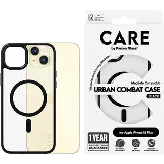 PanzerGlass CARE CASE URBAN CB TRANS W BLK MSAFE IPHN 15 PLUS ACCS
