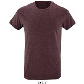 SOL´S L149 T-shirts Heather Oxblood M